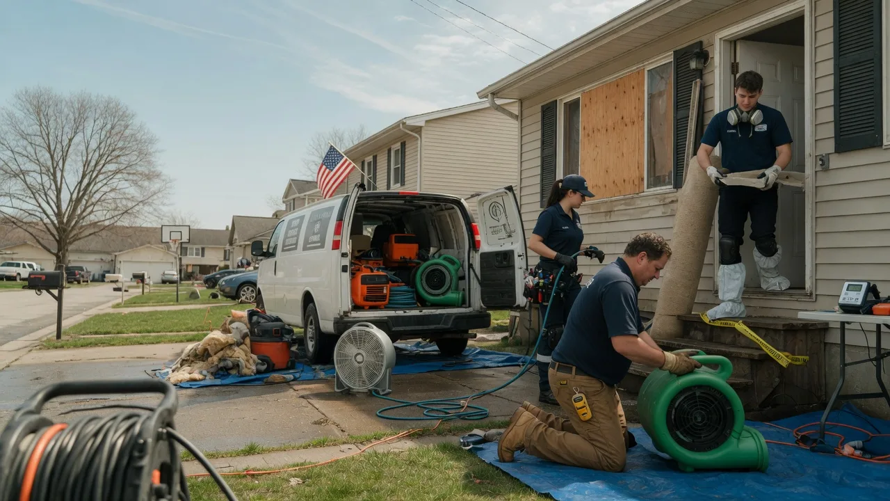 Water Damage Restoration in Grantsburg, WI near me